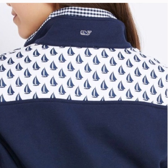 Vineyard Vines Sweaters - Vineyard Vines Navy Sailboat ‘Shep’ Shirt